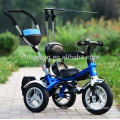 new arrival steel tricycle 3 in 1 high quality air tire china trike luxury baby tricycle stroller